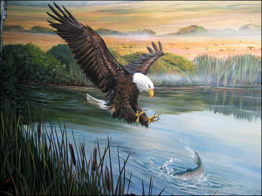 Eagle Mural